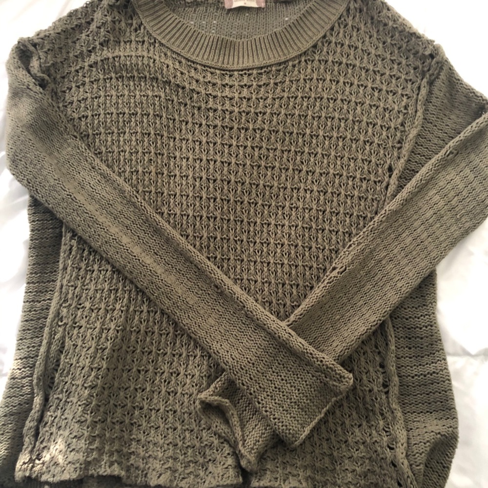 Altr’d state cable knit sweater